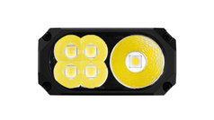 Configurazione dei LED a proiettore e a spot.