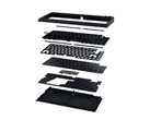 Tastiera barebone Razer basata sul BlackWidow V4 75. (Fonte: Razer)