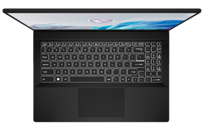 MSI Creator M16 HX - Tastiera e touchpad. (Fonte immagine: MSI)