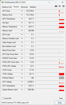 GPU-Z: GPU per computer portatili Nvidia GeForce RTX 4060