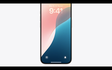 iOS 18 consente di sostituire i pulsanti predefiniti sulla lockscreen (immagine via Apple)