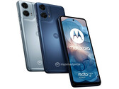 Il Moto G24 Power nei suoi due colori di lancio apparenti. (Fonte immagine: MySmartPrice - modificato)