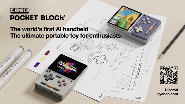 Il Pocket Block Konkr sarà disponibile in due colori.