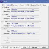 CPU-Z Cache