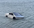 Un Cybertruck Tesla ha dovuto essere recuperato dal lago Grapevine in Texas dopo un test di modalità Wade fallito.