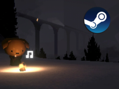 In qualità di giocatore di Easy Driving Co. guida attraverso strade tortuose a bordo di un camion kei scassato. Nella foto, una schermata di gioco con il logo di Steam sovrapposto (fonte: Steam - Modifica)
