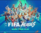 L'immagine promozionale di FIFA Heroes in vista del lancio del 22 giugno 2026.