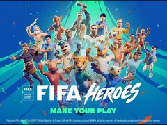 L'immagine promozionale di FIFA Heroes in vista del lancio del 22 giugno 2026.