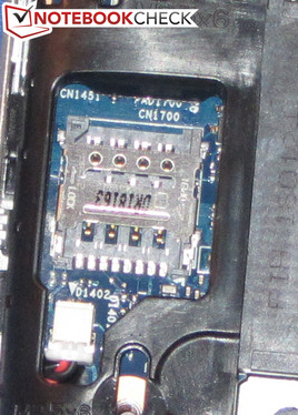 Slot per Micro SIM card.
