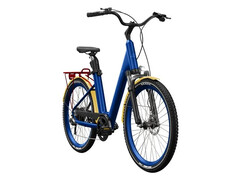 La versione in edizione limitata #Lidlize della bicicletta elettrica Lidl Crivit Classic. (Fonte: Lidl)