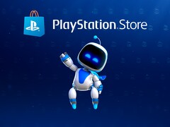 Viene mostrato il banner del PlayStation Store con Astro Bot