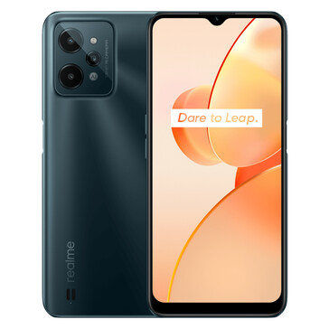 Realme C31 - Verde scuro. (Fonte immagine: Realme)