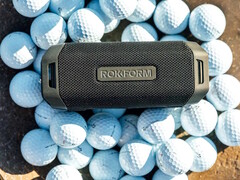 L'altoparlante Bluetooth Rokform G-Rok Pro è progettato per l'uso sui golf cart e sui campi da golf. (Fonte: Rokform)