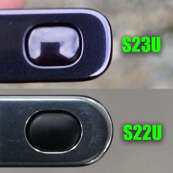 Galaxy S23 Ultra vs. S22 Ultra. (Fonte immagine: @sakitechonline &amp; @UniverseIce)