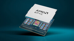 Rendering dell'AMD Epyc 9375F