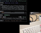 Il C64 del modder che estrae un blocco di prova (fonte: 8 Bit Show And Tell)