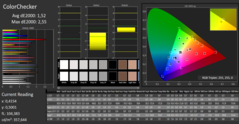 CalMAN - ColorChecker (calibrato)