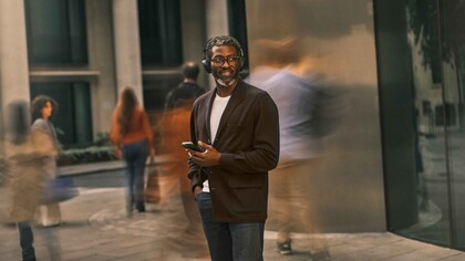 Le cuffie on-ear Jabra Evolve3 75. (Fonte: Jabra)