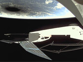 Il satellite SpaceX cattura uno scorcio dell'eclissi solare (immagine: Starlink/X)
