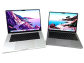 Il successore di M2 Pro e M2 Max degli attuali MacBook Pro 14 e 16 non uscirà nel primo trimestre del 2023 (Immagine: Notebookcheck)