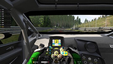 Nella foto: uno screenshot del gameplay di Assetto Corsa.