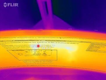 Misuriamo fino a 38 °C con la ventola già attiva