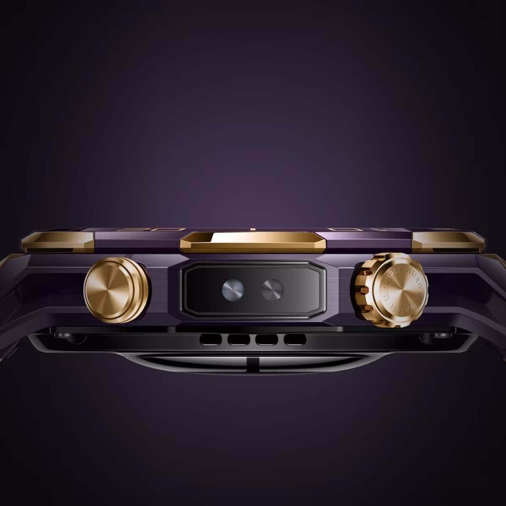 Lo smartwatch Huawei Watch Ultimate Design Royal Gold. (Fonte: Huawei)