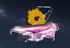 Rendering del telescopio spaziale James Webb (immagine: Adriana Gutierrez/NASA)