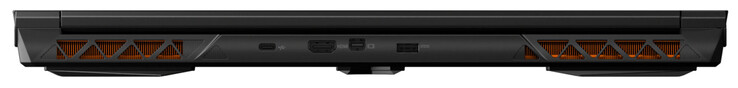 Retro: USB 3.2 Gen 2 (USB-C), HDMI 2.1, Mini DisplayPort 1.4, connessione di alimentazione
