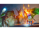 Una schermata di Runescape Dragonwilds che mostra lo stile visivo unico e colorato del gioco. (Fonte immagine: Steam)
