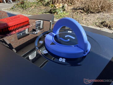 Regolazione manuale dell'altezza di taglio