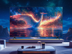 Il televisore TCL FFALCON Thunderbird Crane 7 ha un display MiniLED. (Fonte: FFALCON)