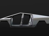 Il corpo in acciaio inossidabile del Cybertruck è l'elemento che ne determina la forma spigolosa (immagine: Tesla)