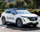 Prototipo Nissan Ariya con kit robotaxi ProPilot. (Fonte: Nissan)