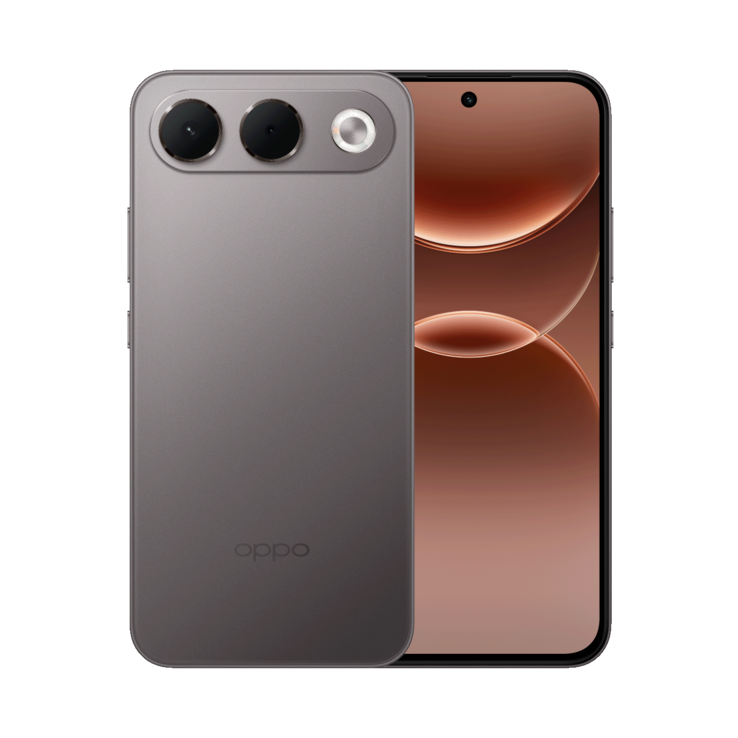 L’Oppo A7 Pro nella versione Shine Titanium.