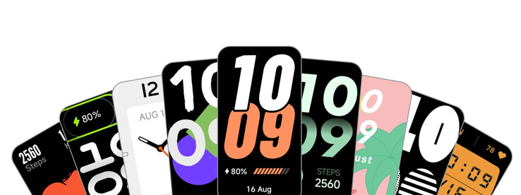Lo Smart Band 11 Active è inoltre dotato di oltre 100 quadranti preinstallati.