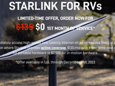 Starlink ottiene una sorta di offerta per il Black Friday (immagine: SpaceX)
