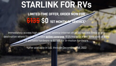 Starlink ottiene una sorta di offerta per il Black Friday (immagine: SpaceX)