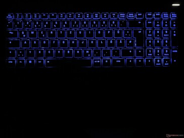 Illuminazione della tastiera