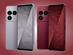 L'Xperia 1 VIII in due dei suoi tre colori di lancio globali.