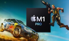 Il Apple M1 Pro dovrebbe facilmente gestire sessioni di gioco occasionali per 2021 utenti di MacBook Pro. (Fonte immagine: Apple/Codemasters/Epic - modificato)
