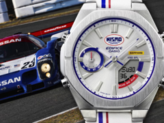 L'orologio Edifice x Nismo ECB-S10NIS-7A di Casio è un'edizione limitata. (Fonte: Casio)