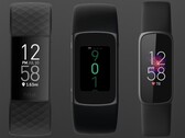 Il Fitbit Charge 4 (L) e Fitbit Luxe (R) a confronto con il potenziale Fitbit Charge 5. (Fonte immagine: Fitbit/9To5Google - modificato)