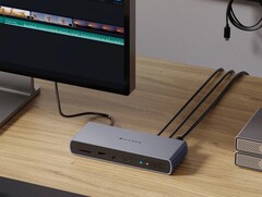 La Docking Station HyperDrive Thunderbolt 4 supporta display con risoluzione fino a 8K 60 Hz. (Fonte: Hyper)