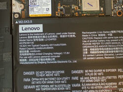 Batteria del Lenovo Yoga Slim 7i Pro X