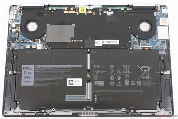 Nessun cambiamento importante al layout interno dell'XPS 13 9310 2-in-1