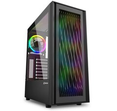 Case ATX Sharkoon RGB Wave con pannello frontale a onde 3D (Fonte: Sharkoon)