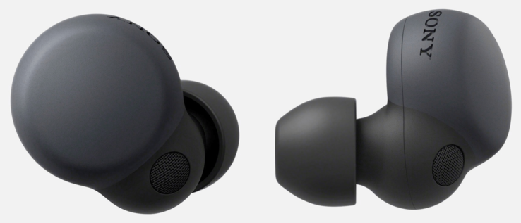 Il Sony LinkBuds S in nero. (Fonte: Roland Quandt &amp; WinFuture)