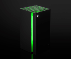 Secondo Microsoft, l&#039;Xbox Mini Fridge è il mini frigo &quot;più potente del mondo&quot;. (Fonte: Microsoft)