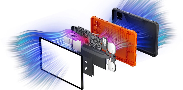 Il sistema di raffreddamento è progettato per evitare il throttling. (Fonte immagine: Blackview)